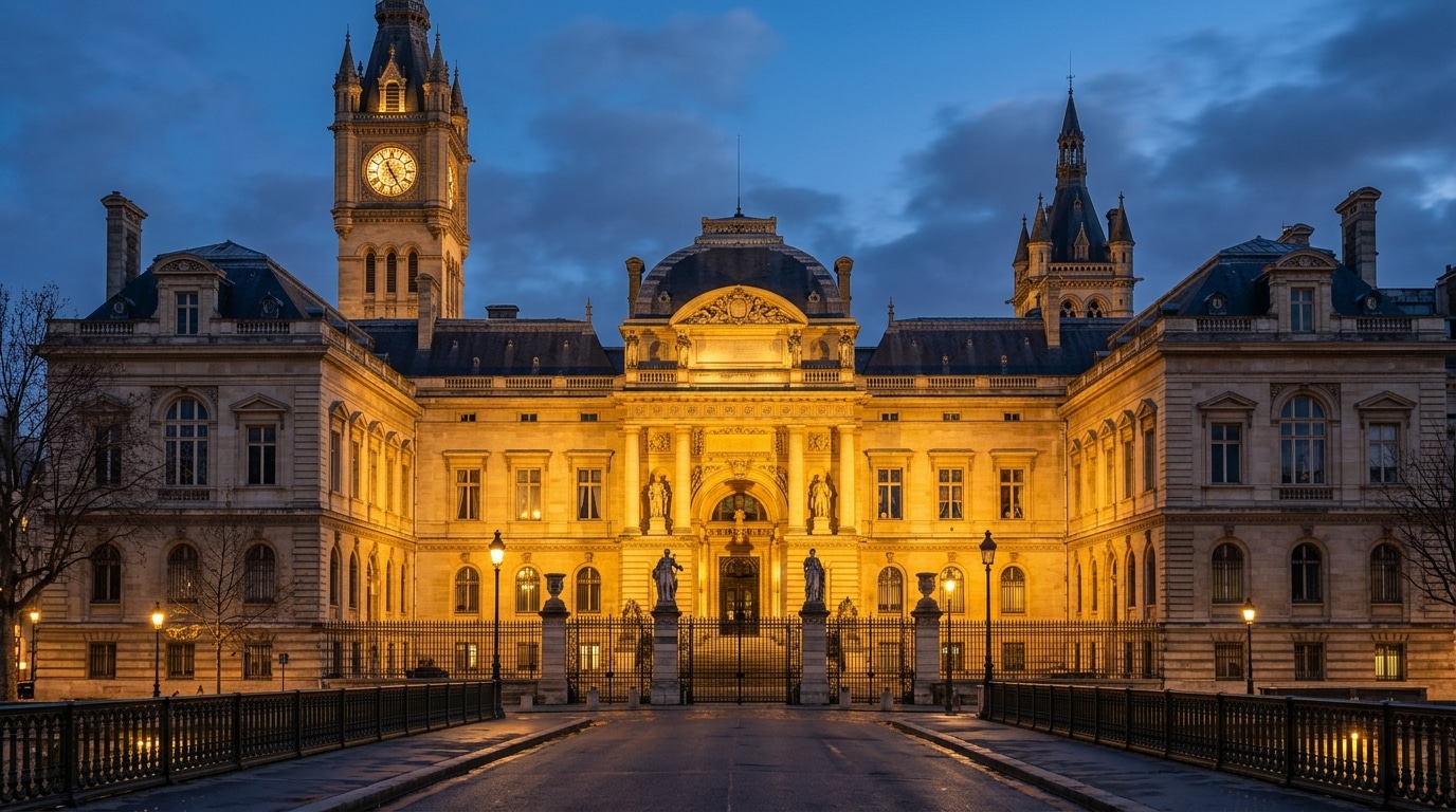 Palais de justice de Paris où s'est tenu le procès