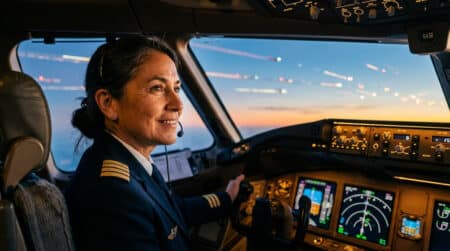 27 000 milliards : le nombre de kilomètres qu'un avion de ligne parcourt chaque année dans le monde