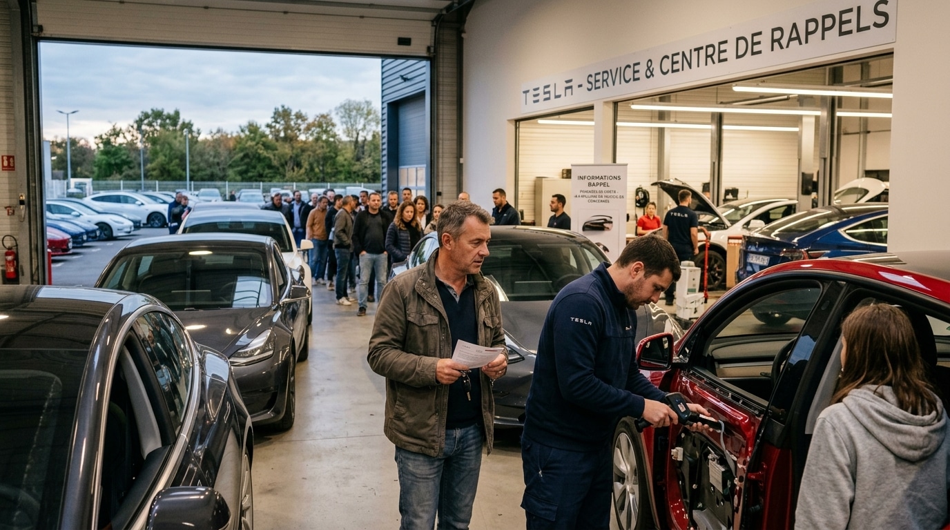 4,3 millions de voitures rappelées à cause de leurs poignées : Tesla en première ligne