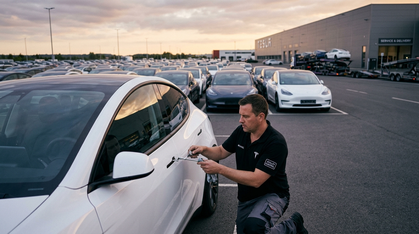 4,3 millions de voitures rappelées à cause de leurs poignées : Tesla en première ligne