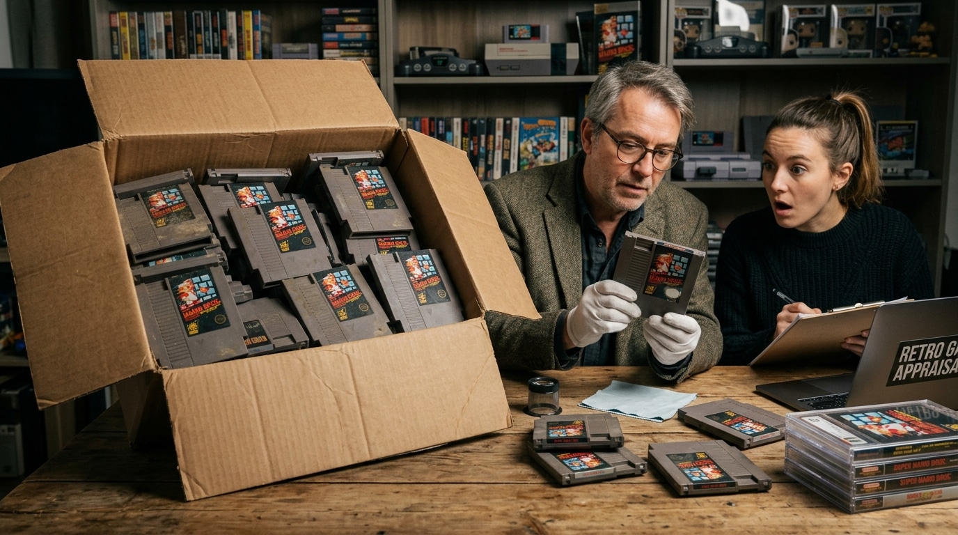 97 cartouches de Super Mario Bros dormaient dans un carton : leur valeur fait halluciner les experts