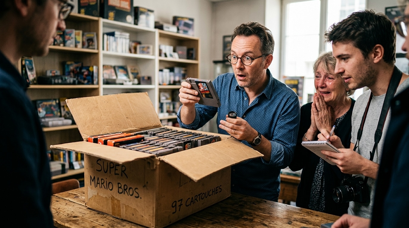 97 cartouches de Super Mario Bros dormaient dans un carton : leur valeur fait halluciner les experts