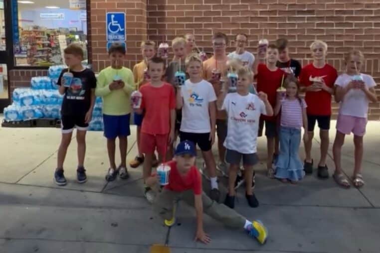 Groupe d'enfants