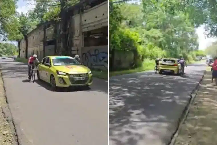 Cyclistes : bidon collé