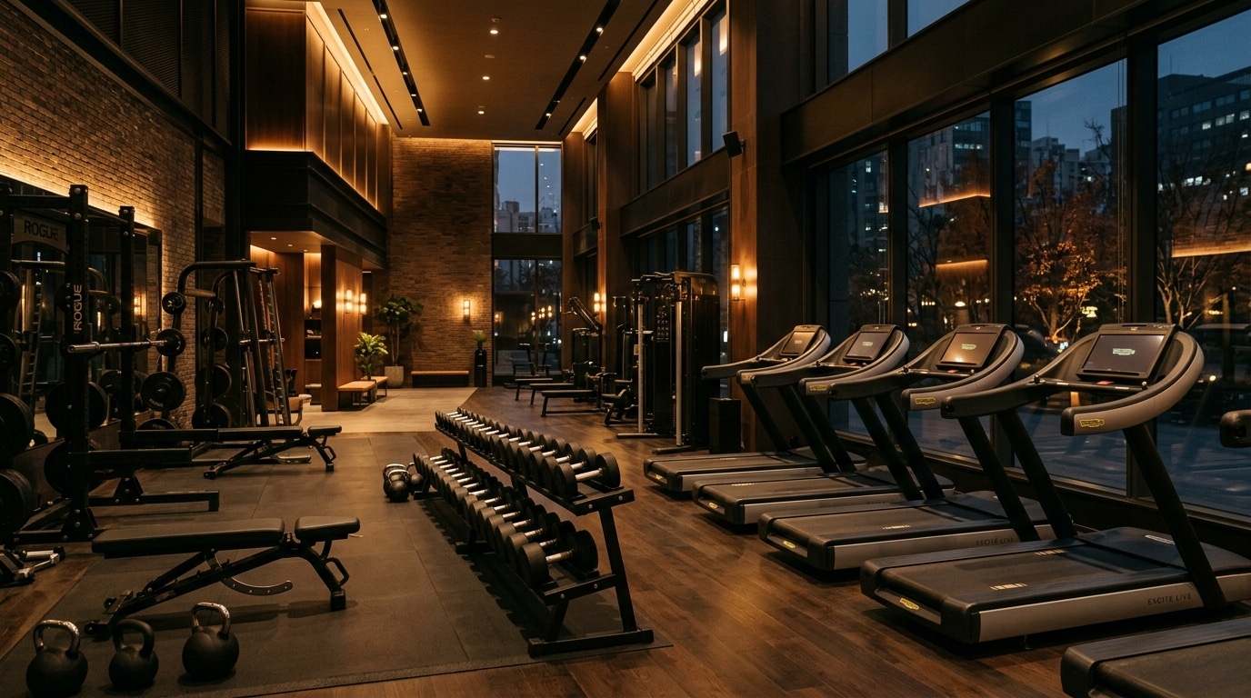 Salle de sport pour un entraînement physique intense