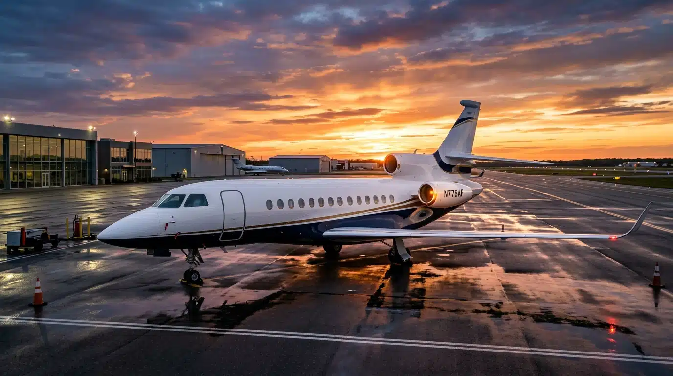Jet privé similaire à celui piloté par John Travolta