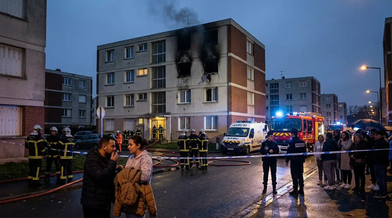 À Sevran, une femme meurt dans un incendie qu'elle avait provoqué elle-même