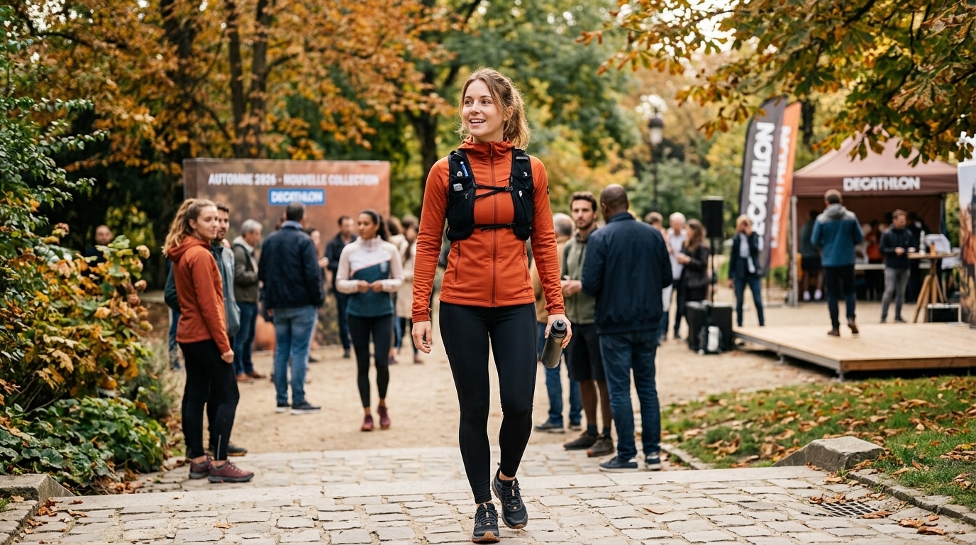 Automne 2026 : Decathlon dévoile la veste moulante à 30 € dans le coloris le plus tendance de l'année