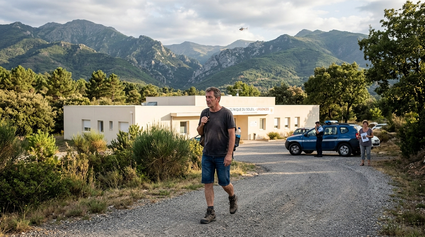 Bermuda en jean, T-shirt foncé : Daniel, 54 ans, a disparu près d'une clinique des Pyrénées-Orientales