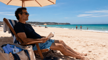 blague fonctionnaire plage