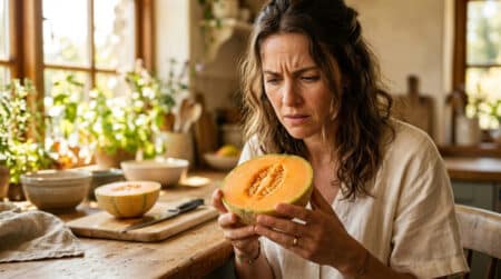 Ce réflexe fait juste après avoir coupé le melon accélère (bêtement) son pourrissement