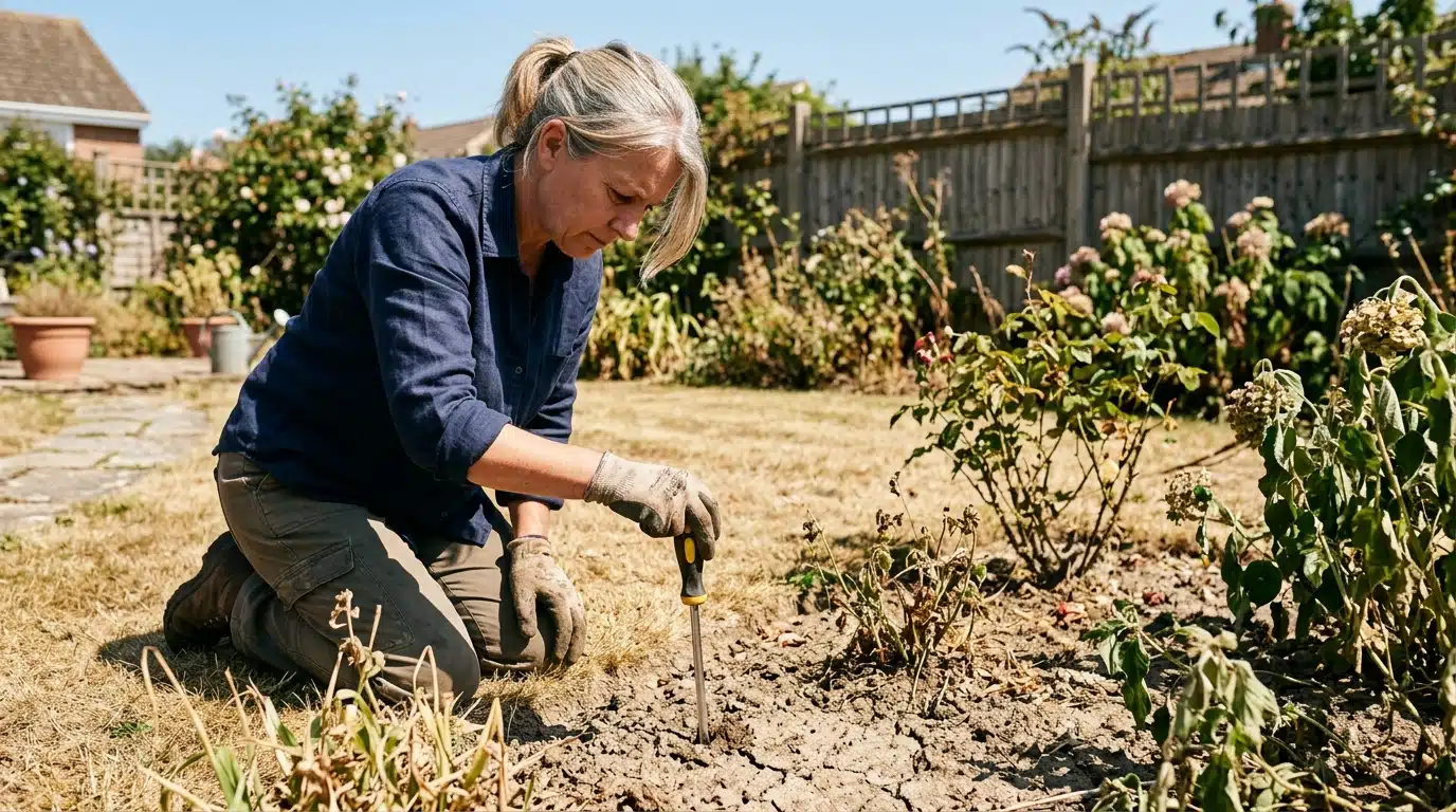 Ce test au tournevis révèle en 10 secondes si votre jardin survivra à la canicule