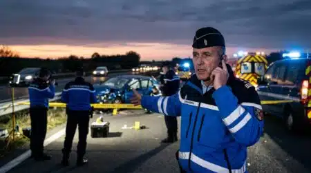 Cinq ados tués sur l'autoroute : la police pointe une pratique glaçante liée aux réseaux sociaux