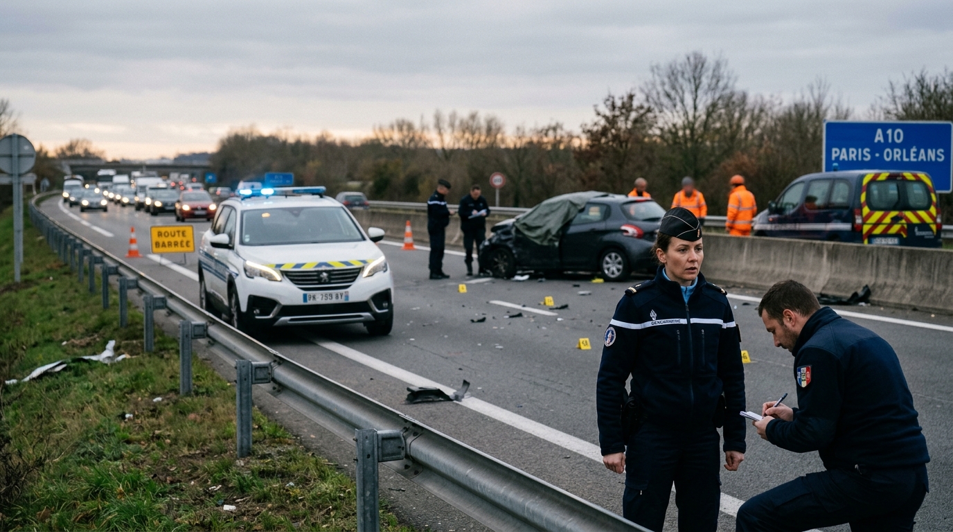 Cinq ados tués sur l'autoroute : la police pointe une pratique glaçante liée aux réseaux sociaux