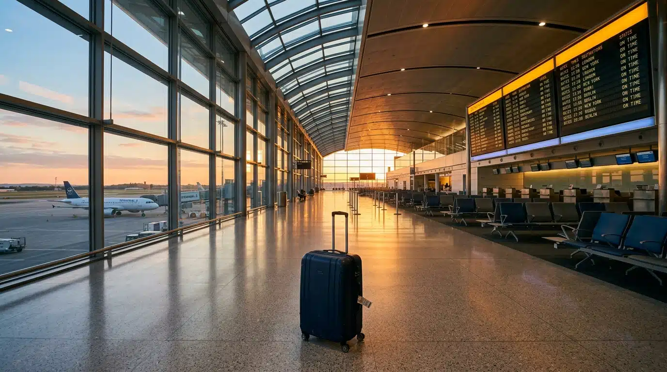 Aéroport, symbole du départ de Valérie Trierweiler pour l'Inde