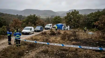 Corps décapité et calciné retrouvé dans la Drôme, la tête à plusieurs mètres : 4 gardes à vue