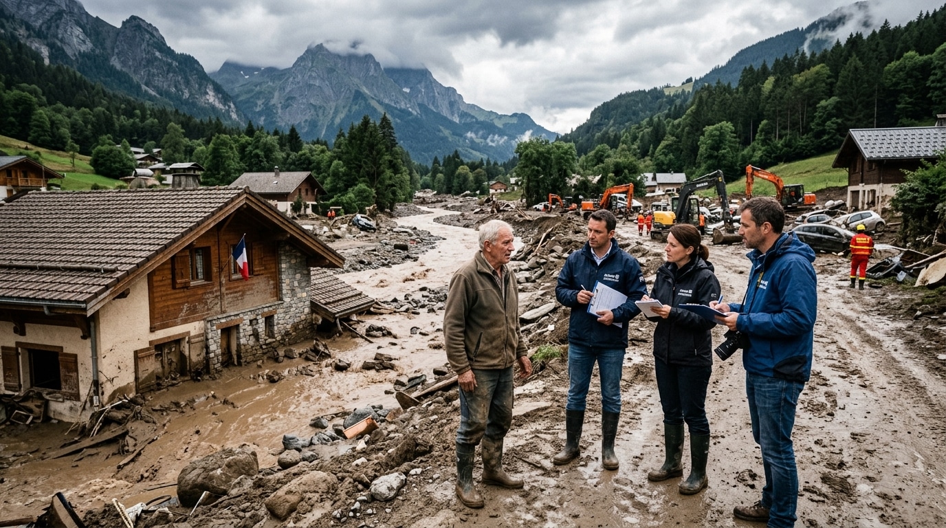 Coulée de boue en Haute-Savoie : ce que rembourse vraiment l'assurance après un orage