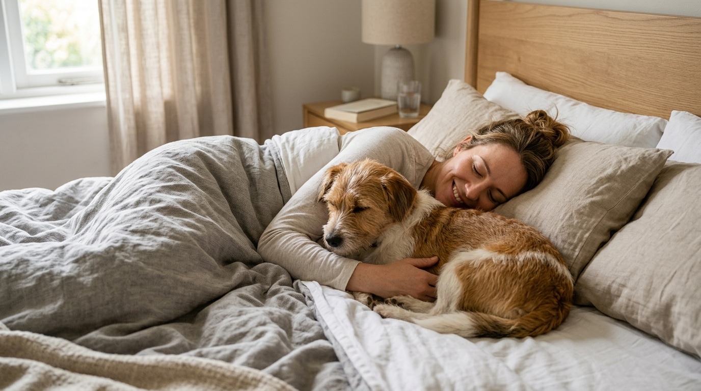 Dormir avec son chien : la SPA de Lyon dévoile les vrais critères avant de partager son lit