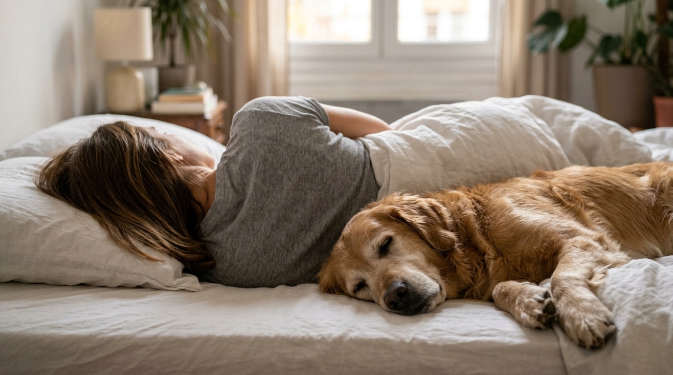 Dormir avec son chien : la SPA de Lyon dévoile les vrais critères avant de partager son lit