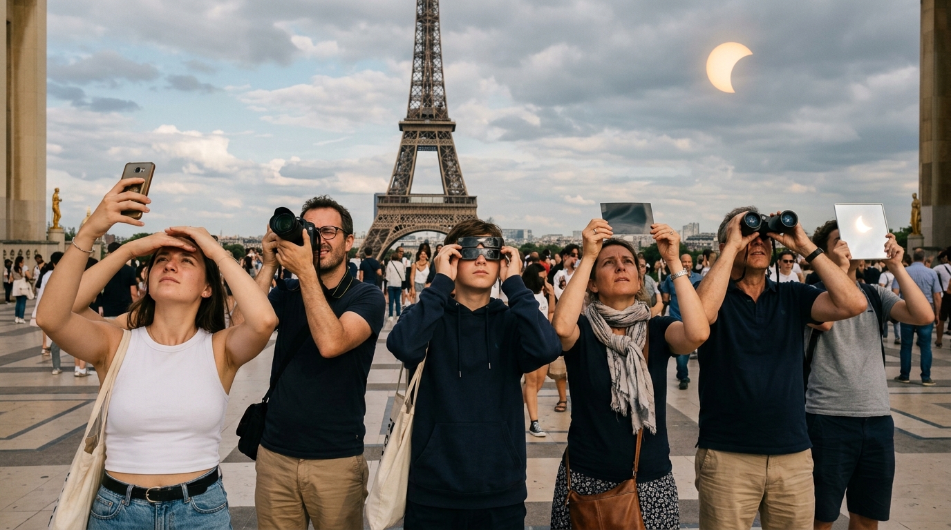 Éclipse solaire du 12 août : les 6 erreurs qui peuvent vous rendre aveugle en une seconde