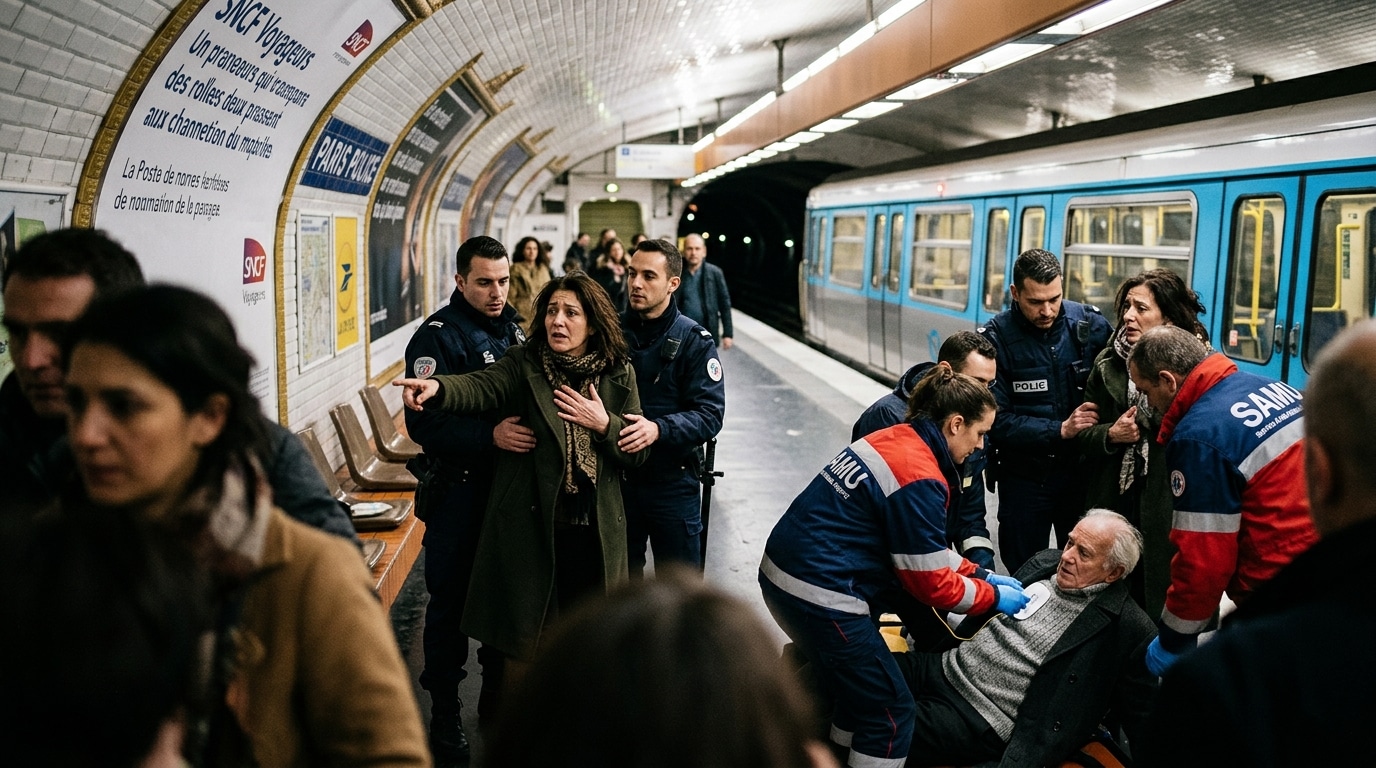Elle se fait arracher son collier dans le métro : son mari de 82 ans meurt sous le choc