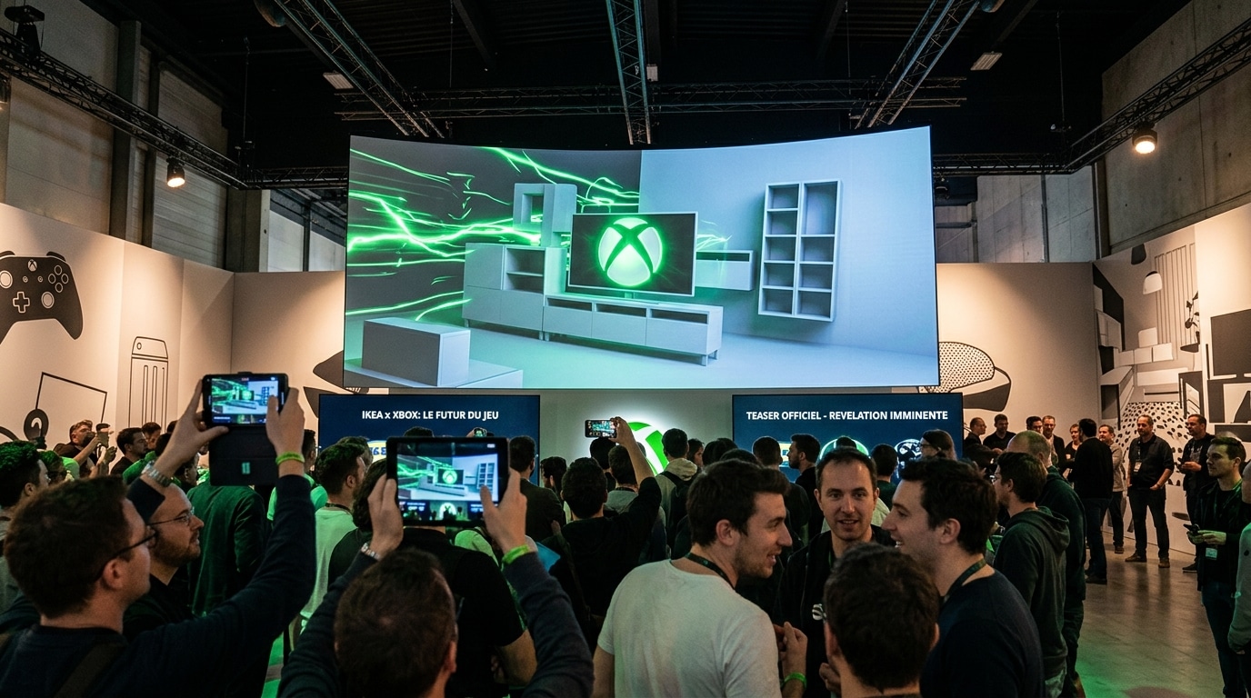 Ikea et Xbox préparent une collab surprise : la vidéo teaser qui rend les gamers dingues