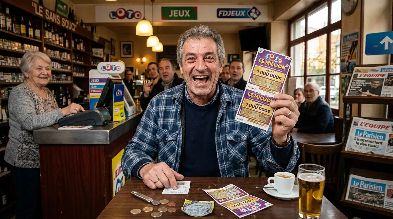 Il gratte un ticket à 1 million de dollars, en achète un second et rafle encore le gros lot