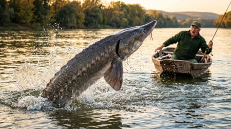 Il vit en Europe depuis 250 millions d'années : ce géant des rivières dépasse les 7 mètres et personne ne le voit venir