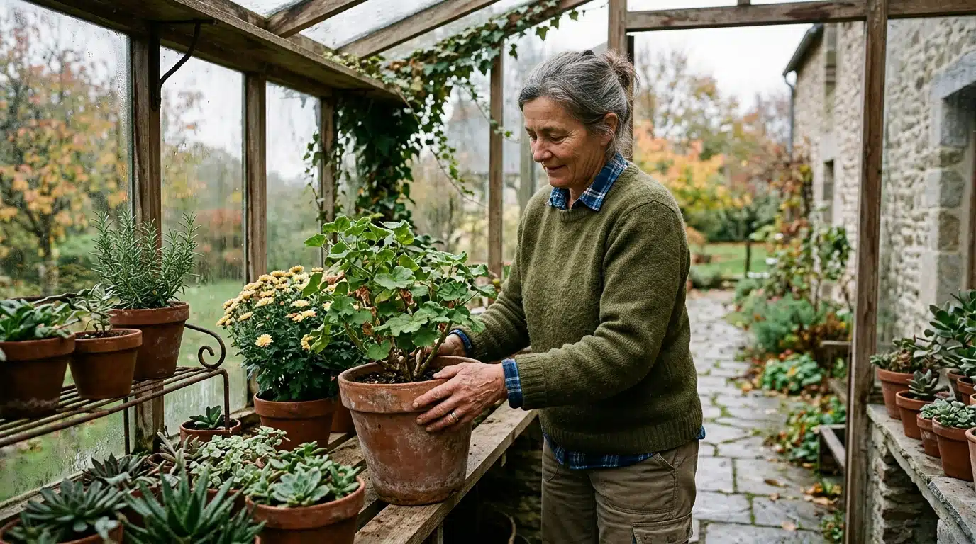 Les anciens ne rentraient jamais toutes leurs plantes en pot le même jour, et voici enfin pourquoi