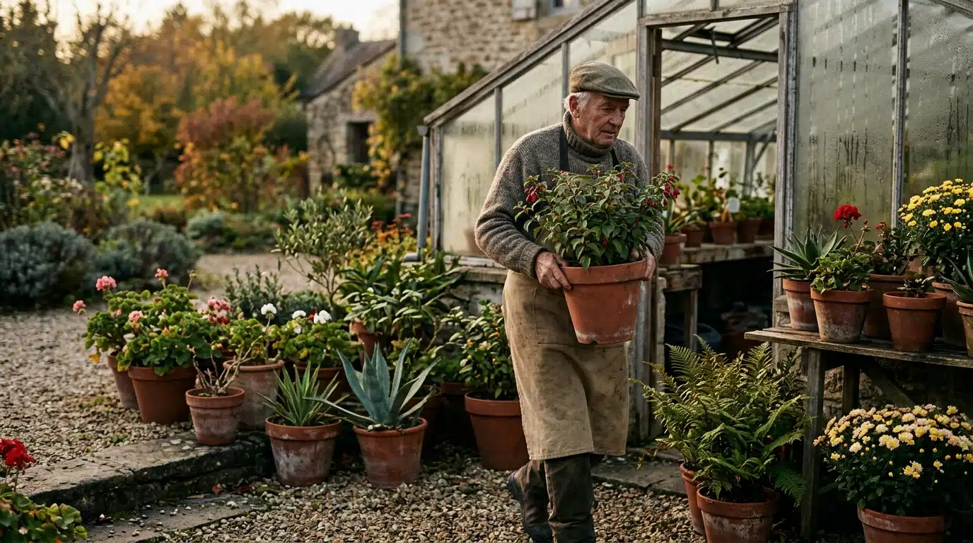 Les anciens ne rentraient jamais toutes leurs plantes en pot le même jour, et voici enfin pourquoi