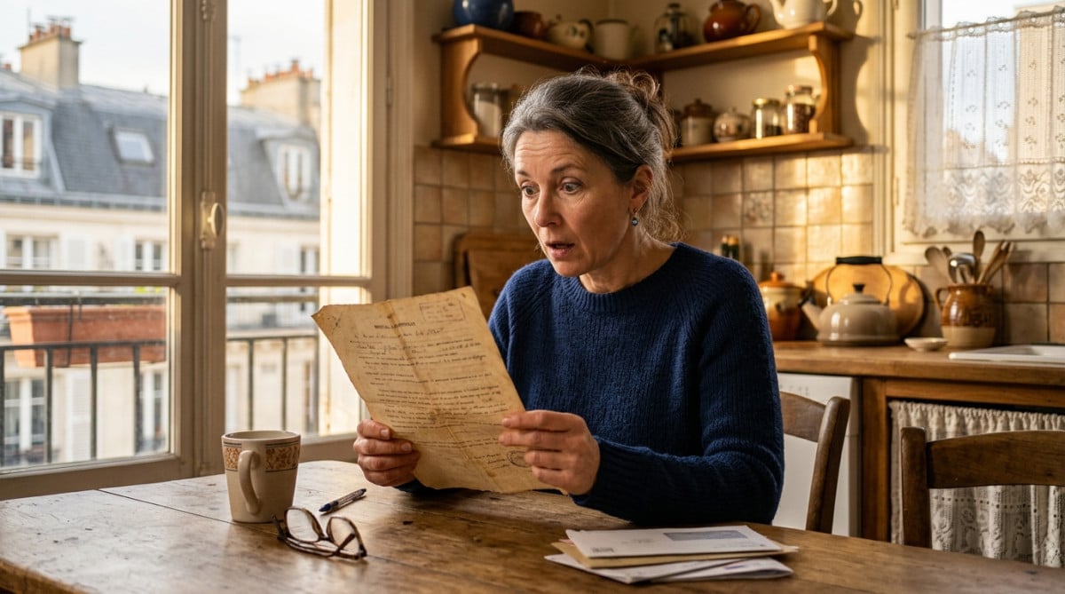 Locataire examine son contrat de bail ancien