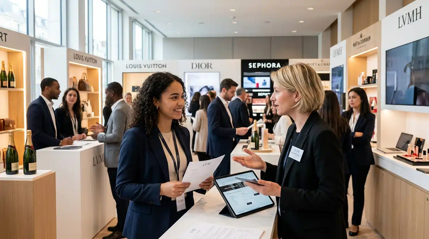 LVMH recrute 15 300 personnes en 2026 : ces postes atteignent jusqu'à 8 500 euros par mois