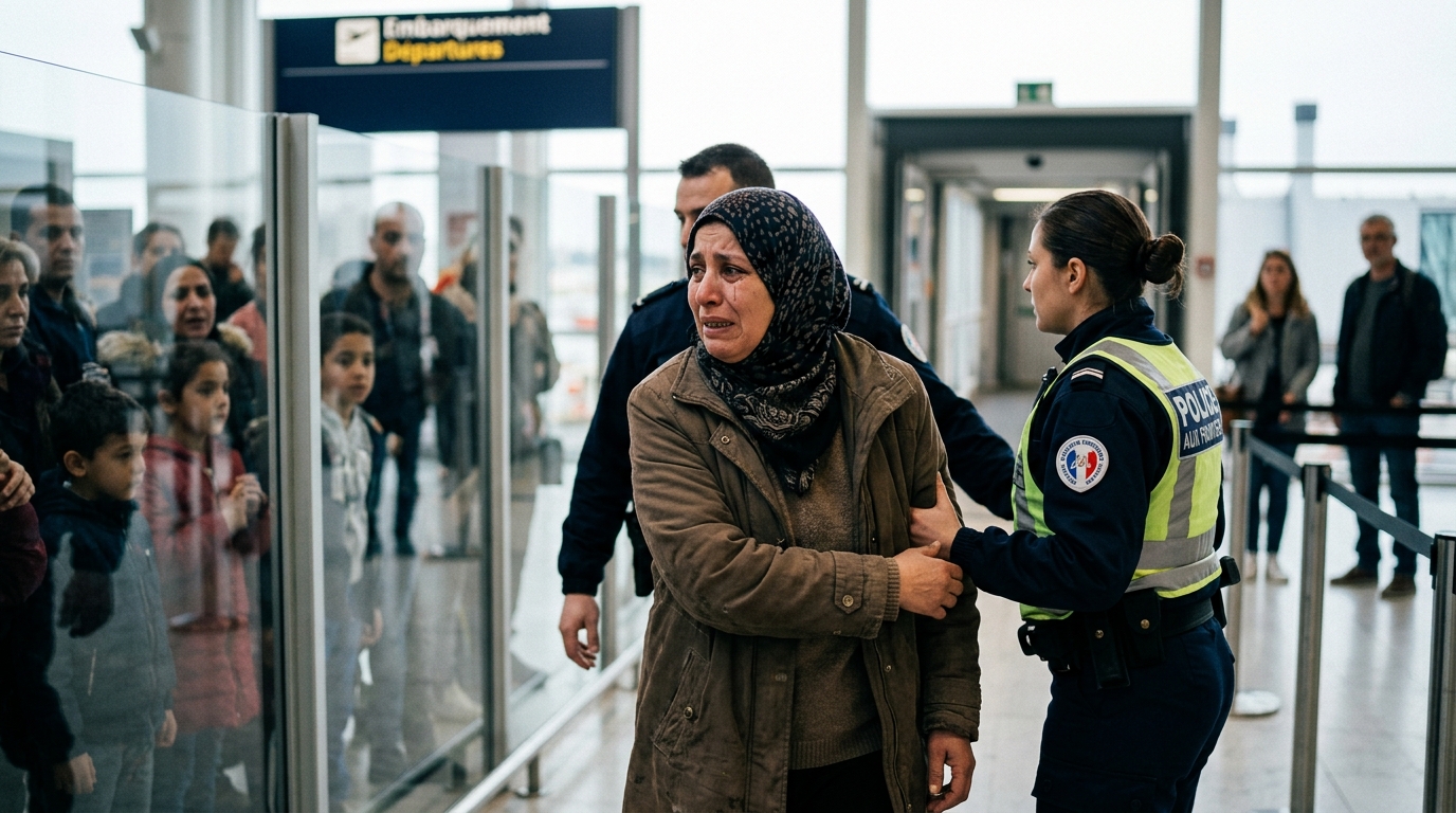 Mère de 6 enfants placée en rétention sans pouvoir dire au revoir : le vol raté qui change tout