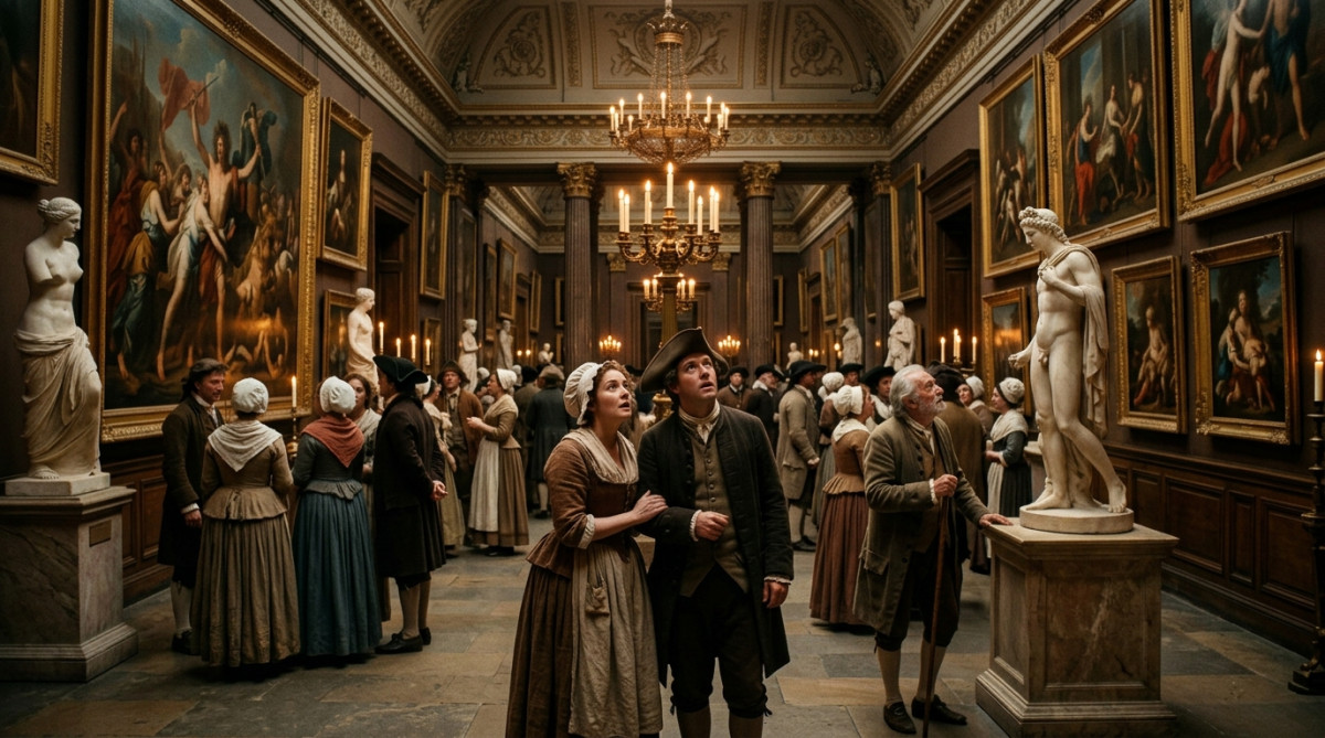 Ouverture du musée du Louvre au public le 10 août 1793