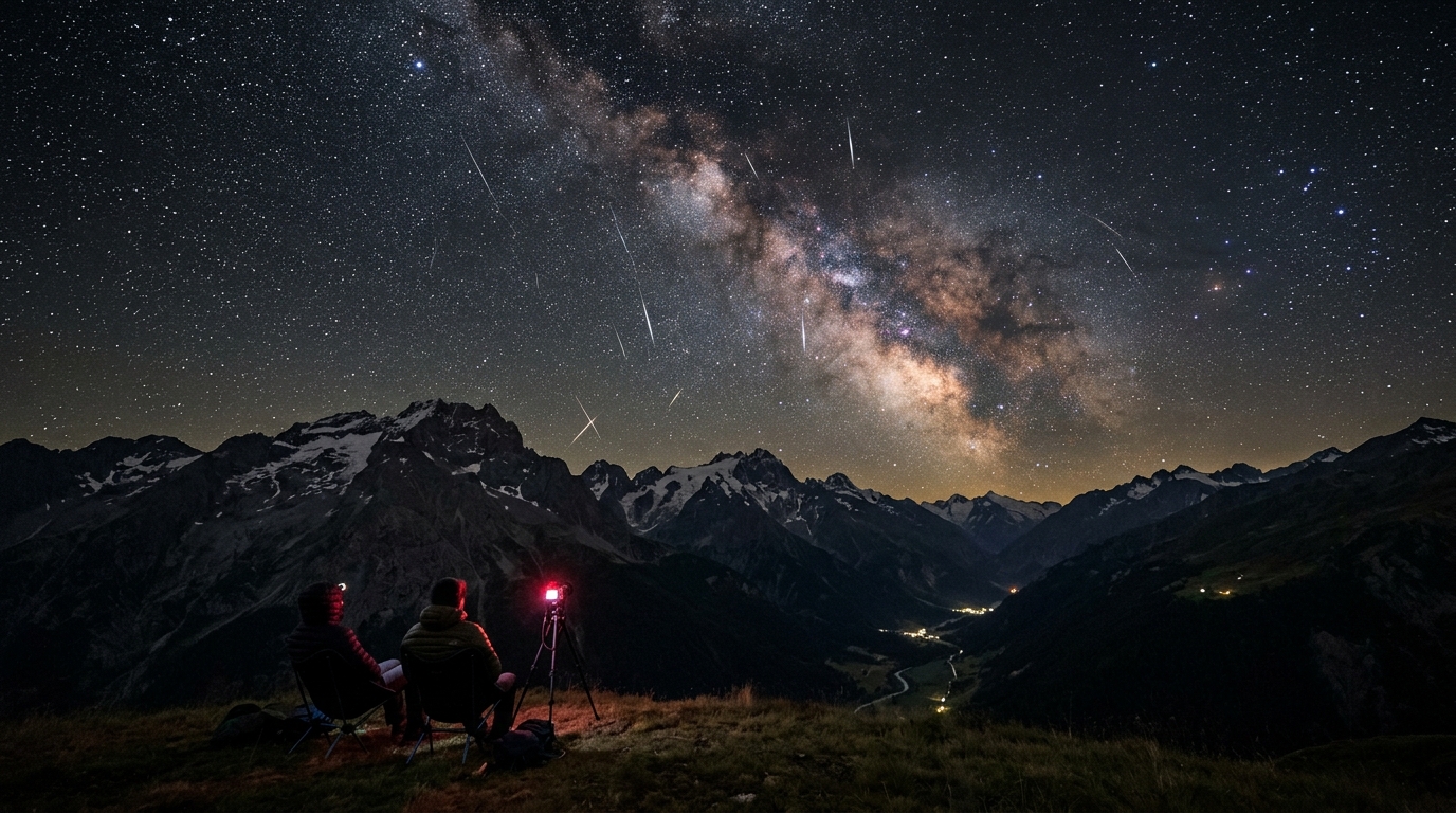 Perséides 2026 : jusqu'à 100 étoiles filantes par heure dans un ciel exceptionnellement noir