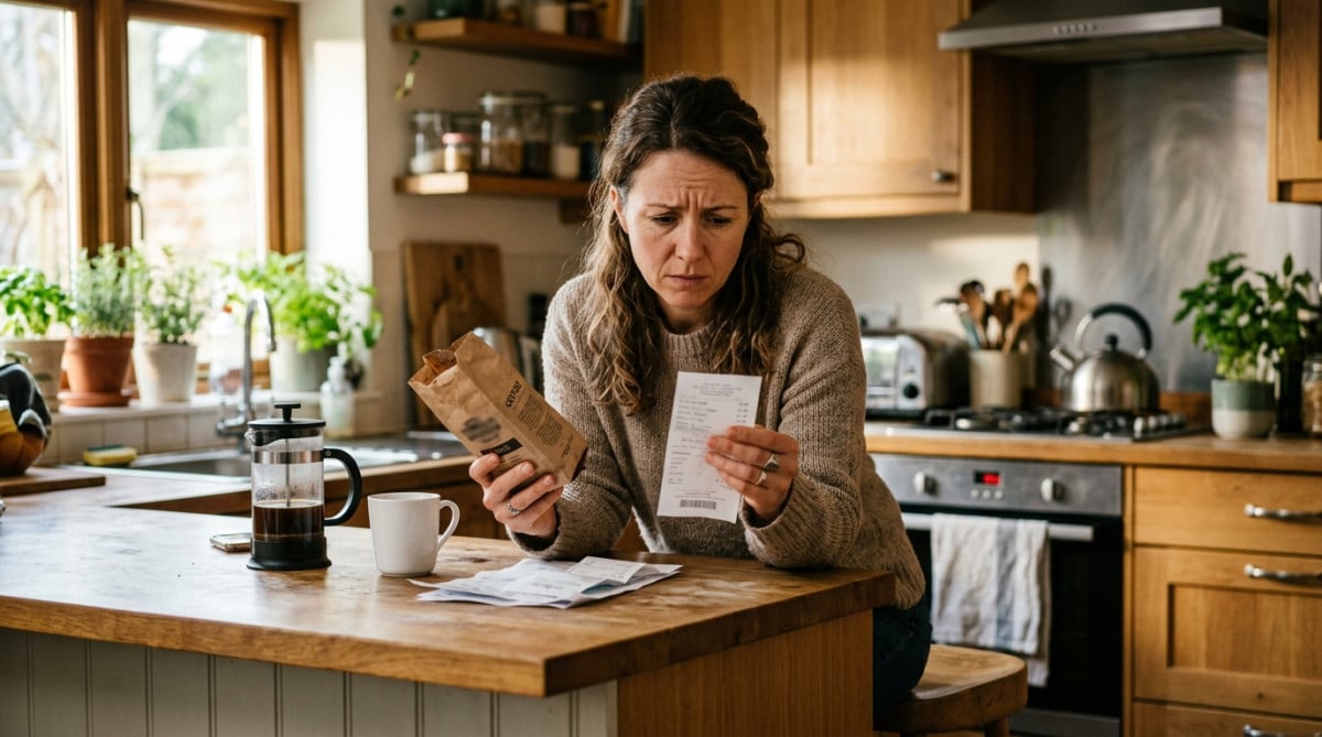 Personne surprise par le prix élevé du café en hausse