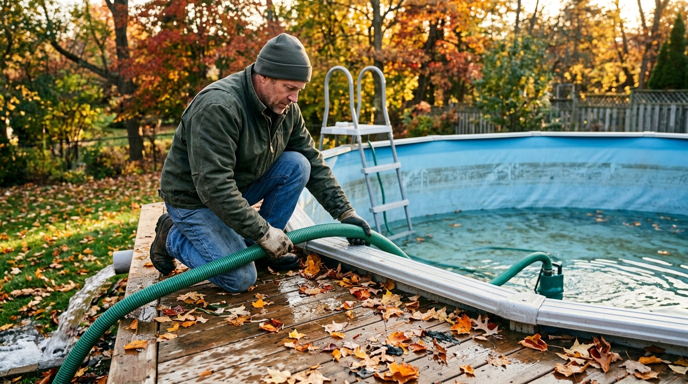 Baisse du niveau d'eau avant l'hivernage de septembre