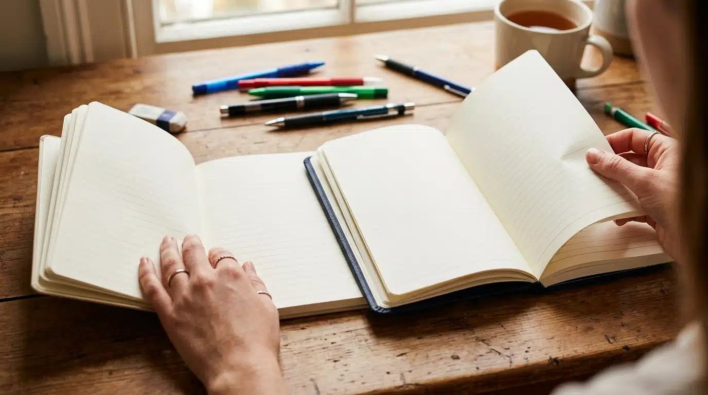 Comparaison entre cahier de marque et cahier premier prix