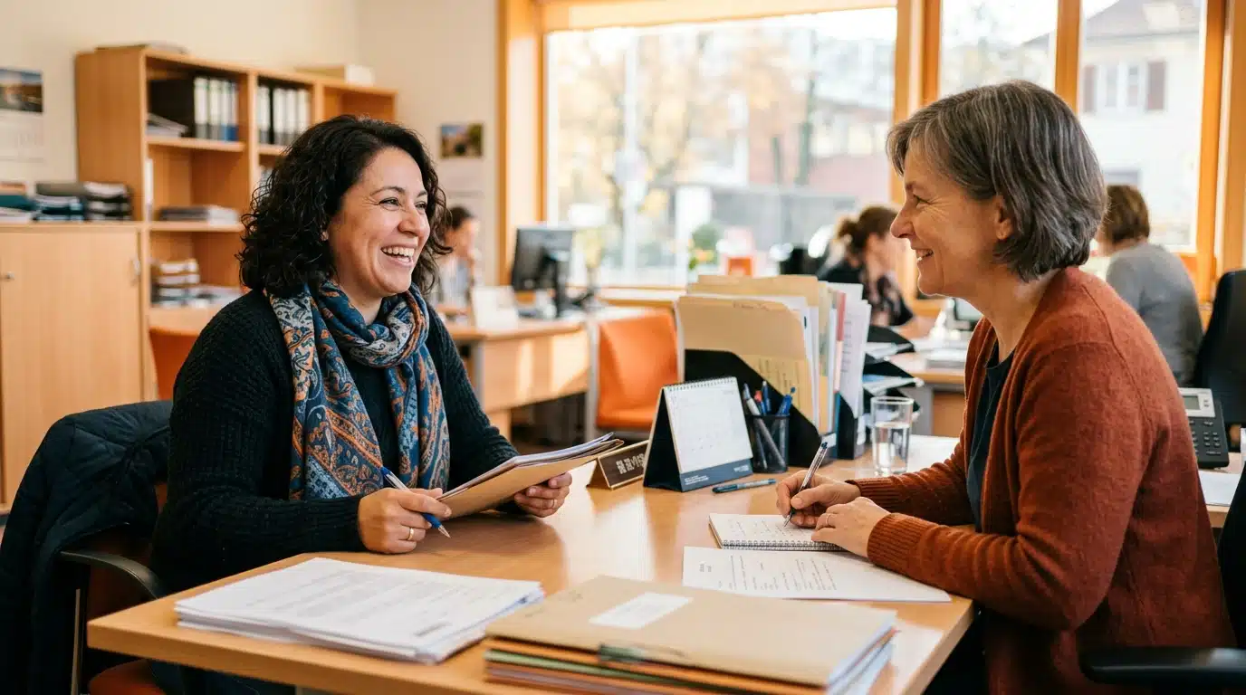 Rendez-vous avec une assistante sociale en mairie