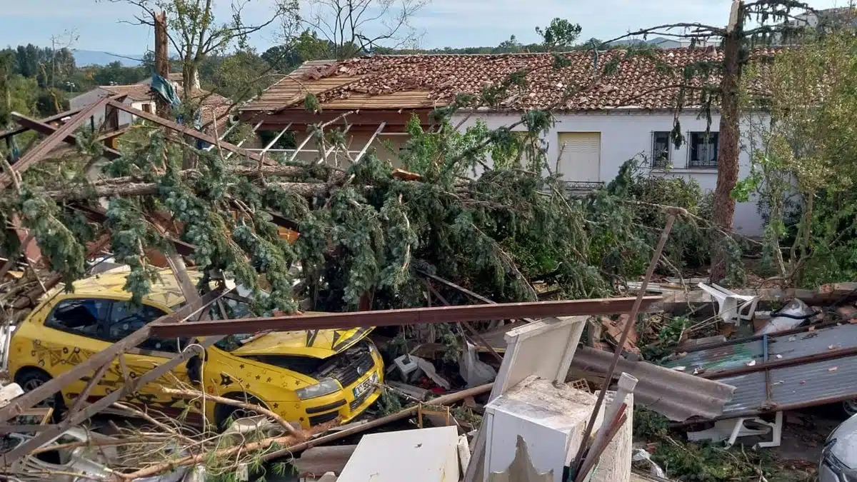 Tornade dans l'Aude : « Elle disait je vais mourir mais je t'aime » sous les gravats de Pomas
