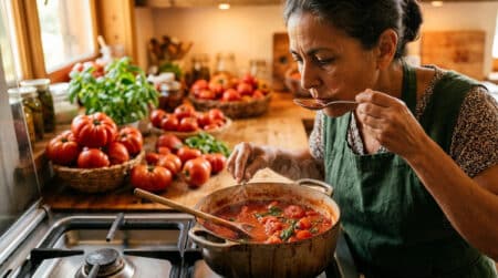 Trop de tomates au jardin : cette erreur de cuisson fait tourner presque toutes les sauces maison à l'acidité