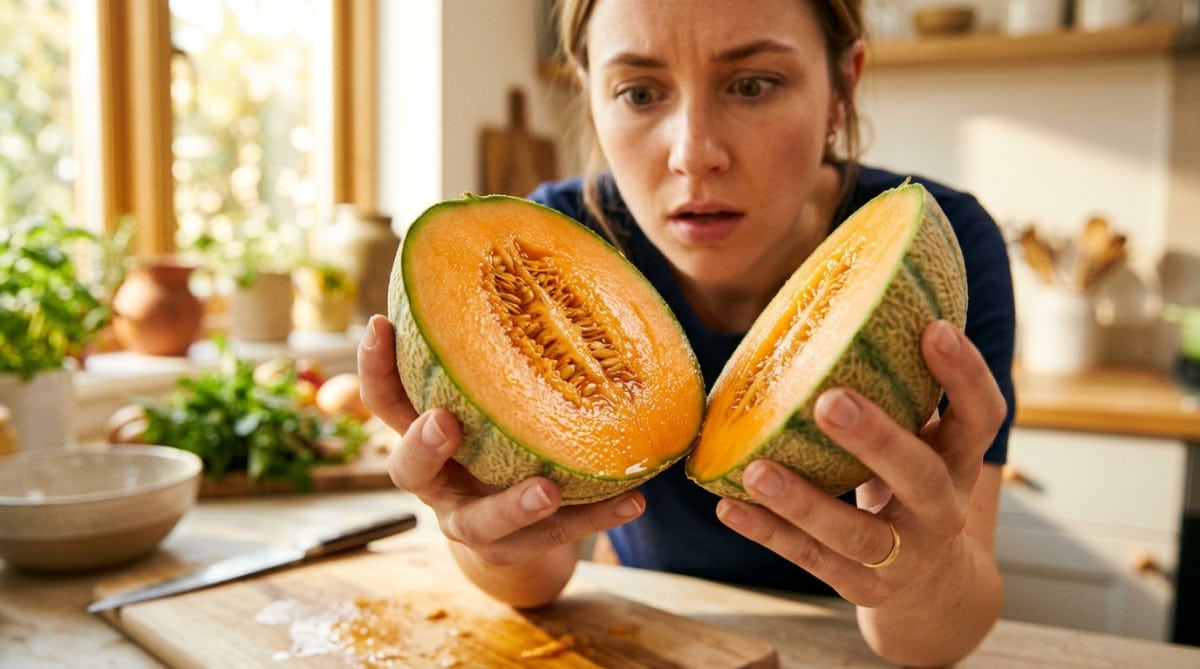 Un expert brise le mythe : ce geste que presque tout le monde fait juste après avoir coupé un melon accélère sa dégradation
