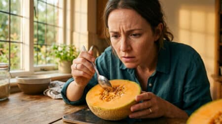 Un expert brise le mythe : ce réflexe fait avec les graines juste après la découpe fait pourrir le melon deux fois plus vite
