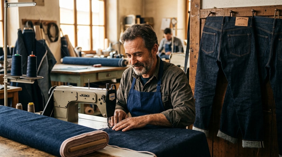 Un jean brut de qualité coûte 300 € alors qu'il revient à moins de 15 € en tissu