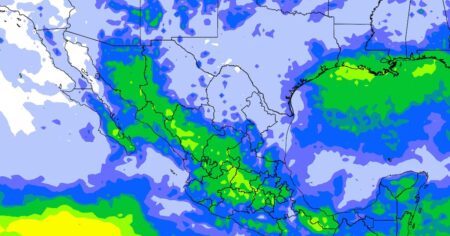 48 heures de déluge au Mexique : jusqu'à 150 mm de pluie, grêle et rafales à 70 km/h annoncés