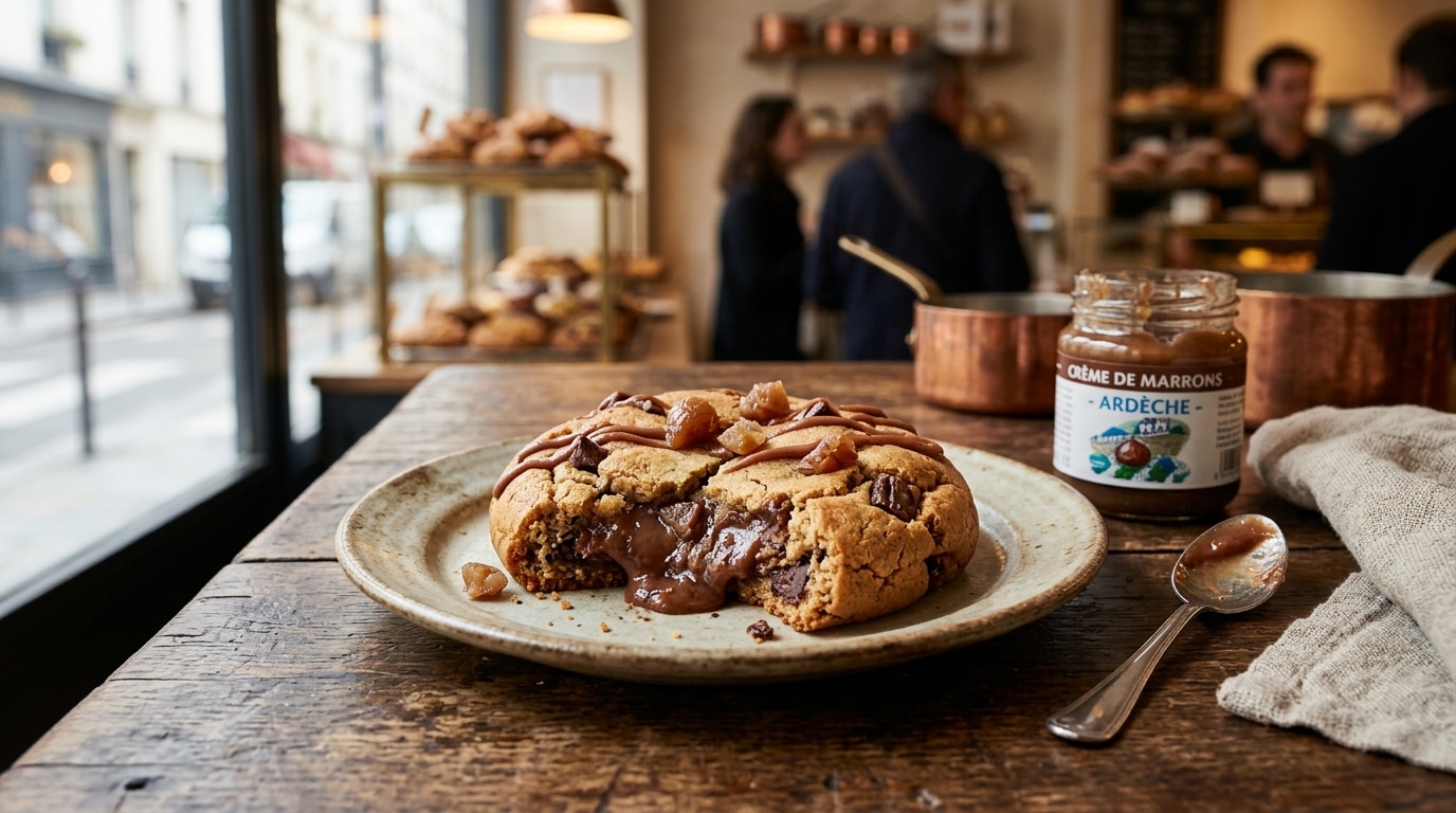 « À tomber » : la recette du cookie à la crème de marrons qui détrône la pâtisserie d'automne