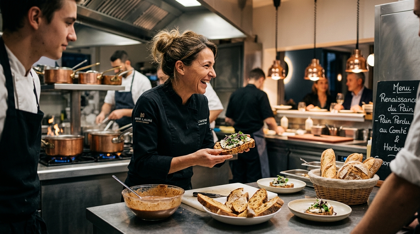 Adieu la poubelle : ce que les grands-mères faisaient du pain dur envahit les cuisines des chefs en 2026