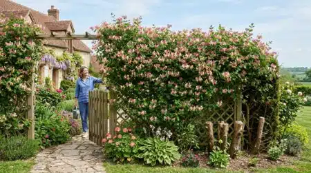 Adieu les haies de thuyas : cette grimpante parfumée referme le jardin dès le printemps