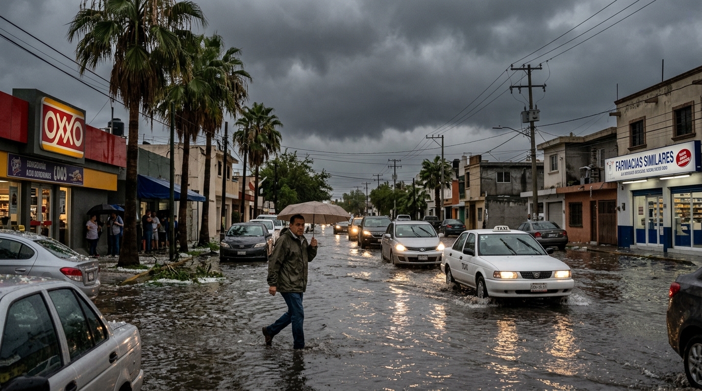 Alerte tempête historique de 72h : granizo, vents et inondations menacent le Mexique dès lundi