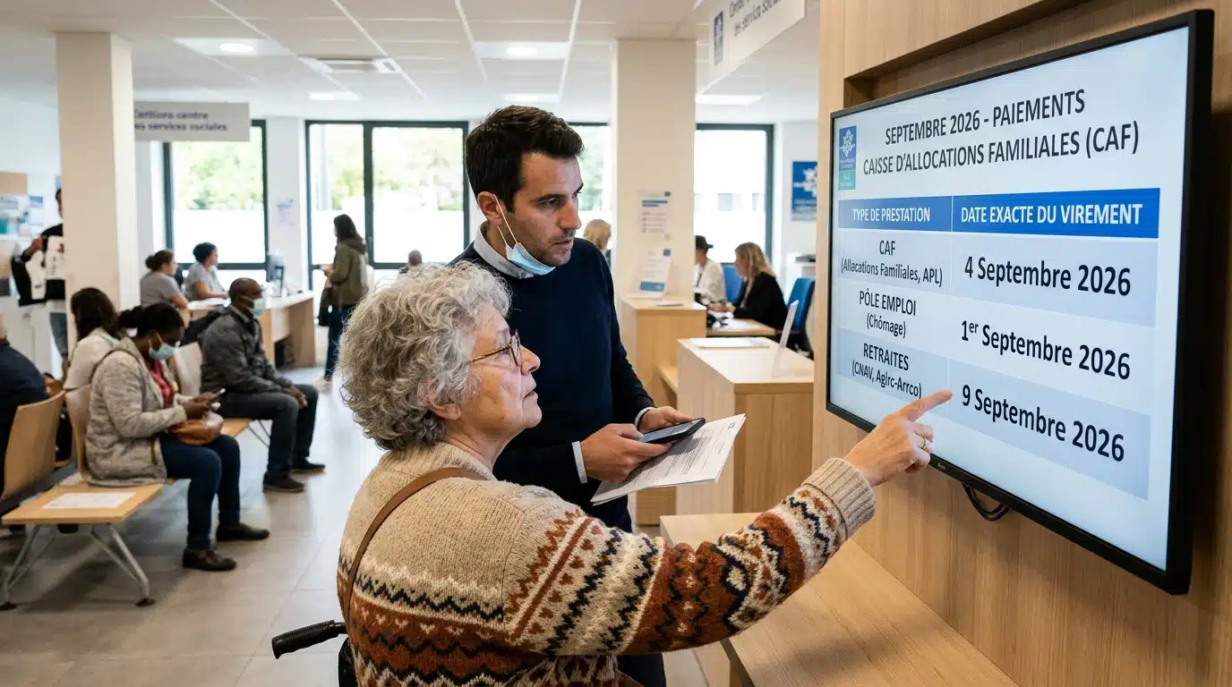CAF, chômage, retraites : la date exacte de votre virement de septembre 2026 enfin dévoilée